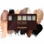 Biotique Natural Makeup Diva Palette Eye Shadow (Novice Nudes), 12 g
